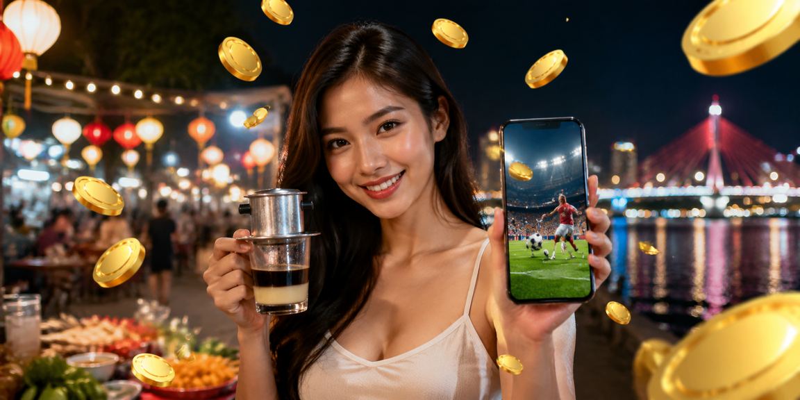 Người dùng xem kèo cá cược thể thao tại quán cà phê ở Đà Nẵng