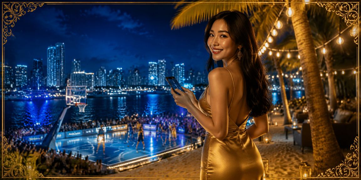 Người dùng tại Nha Trang theo dõi trận bóng rổ và cá cược có trách nhiệm